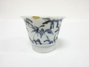 古伊万里　染付　蕎麦猪口